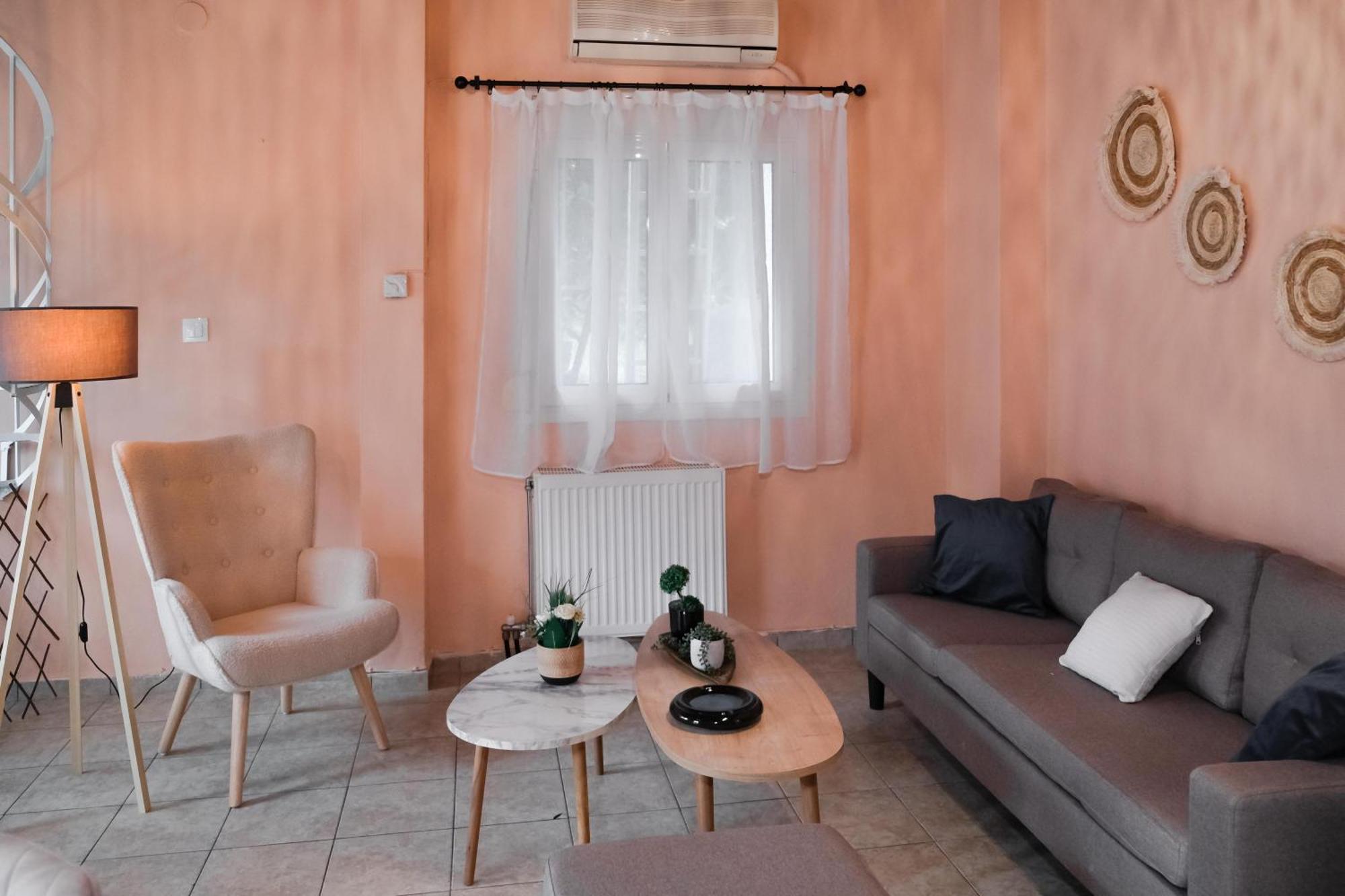 Ferienwohnung Cozy House In Pelion Káto Lekhónia Exterior foto